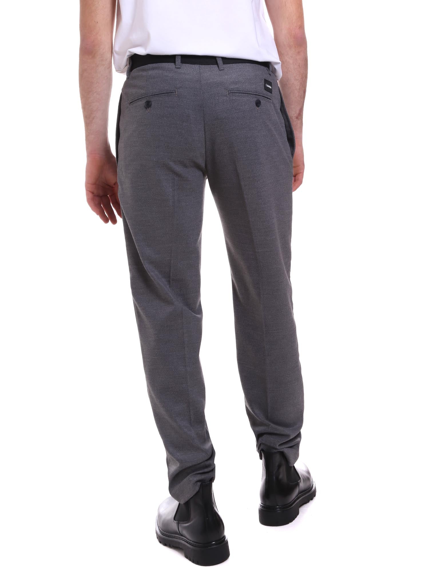Pantaloni Grigio Calvin Klein