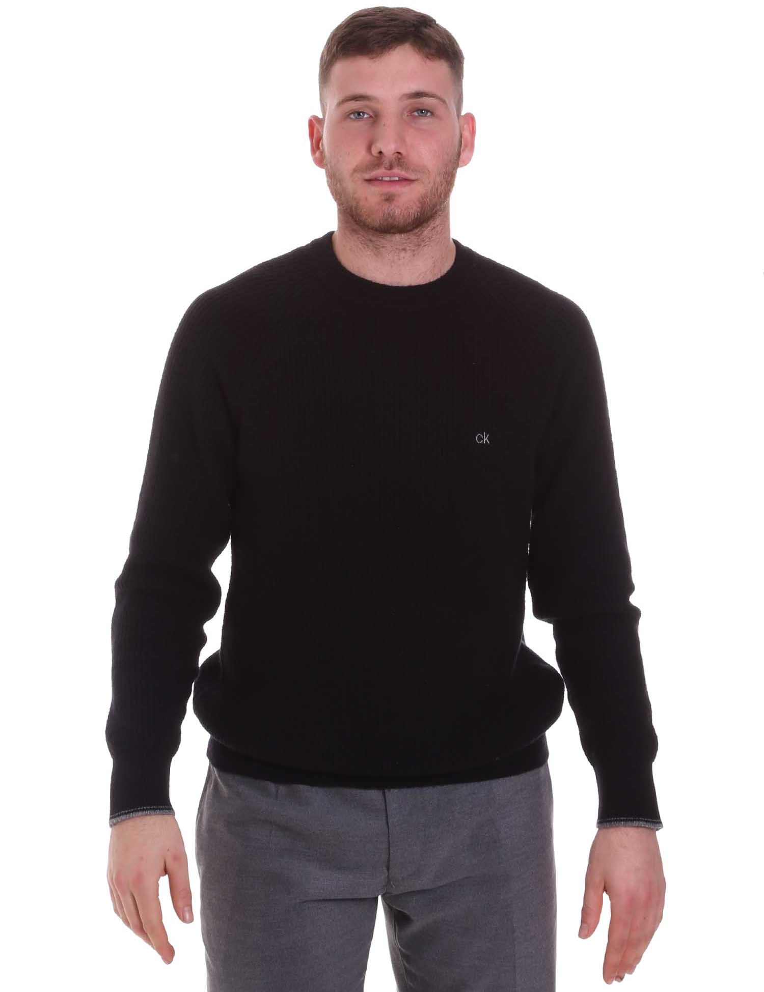 Maglioncini Nero Calvin Klein