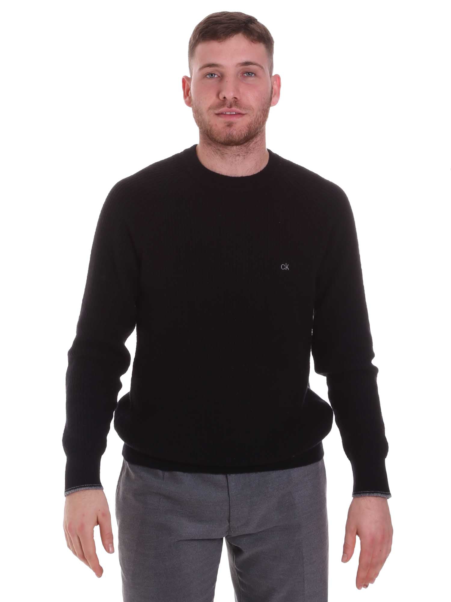 Maglioncini Nero Calvin Klein