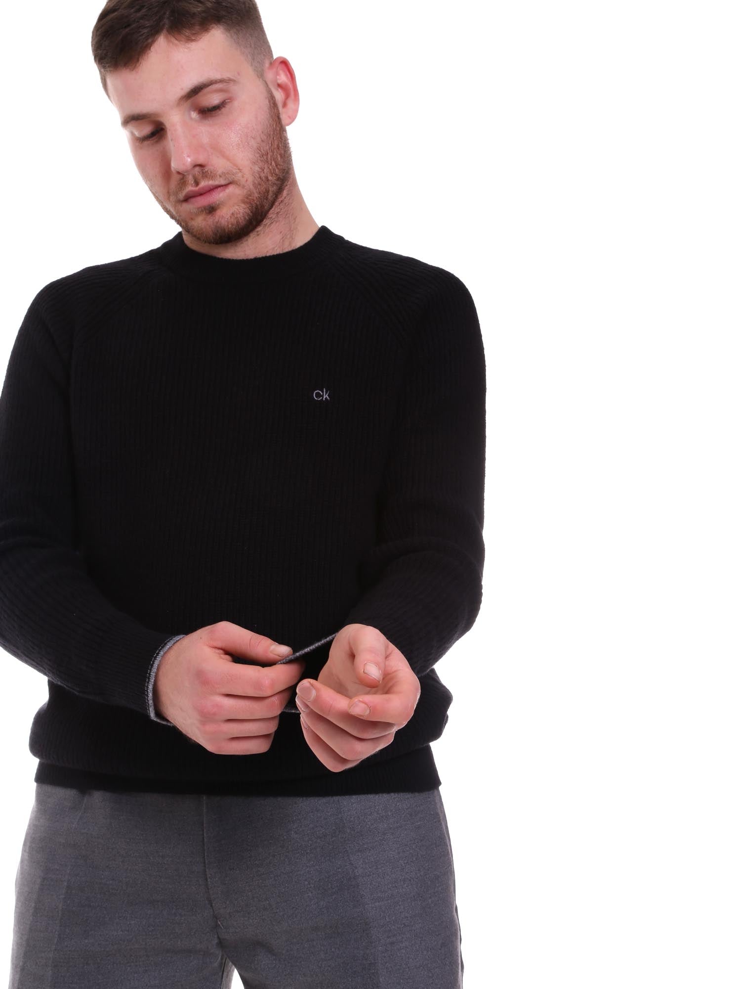 Maglioncini Nero Calvin Klein