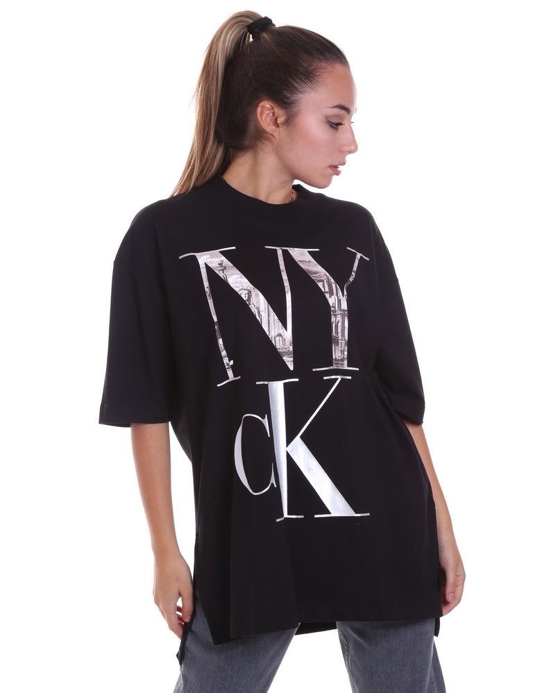 T-shirt Nero Calvin Klein Jeans