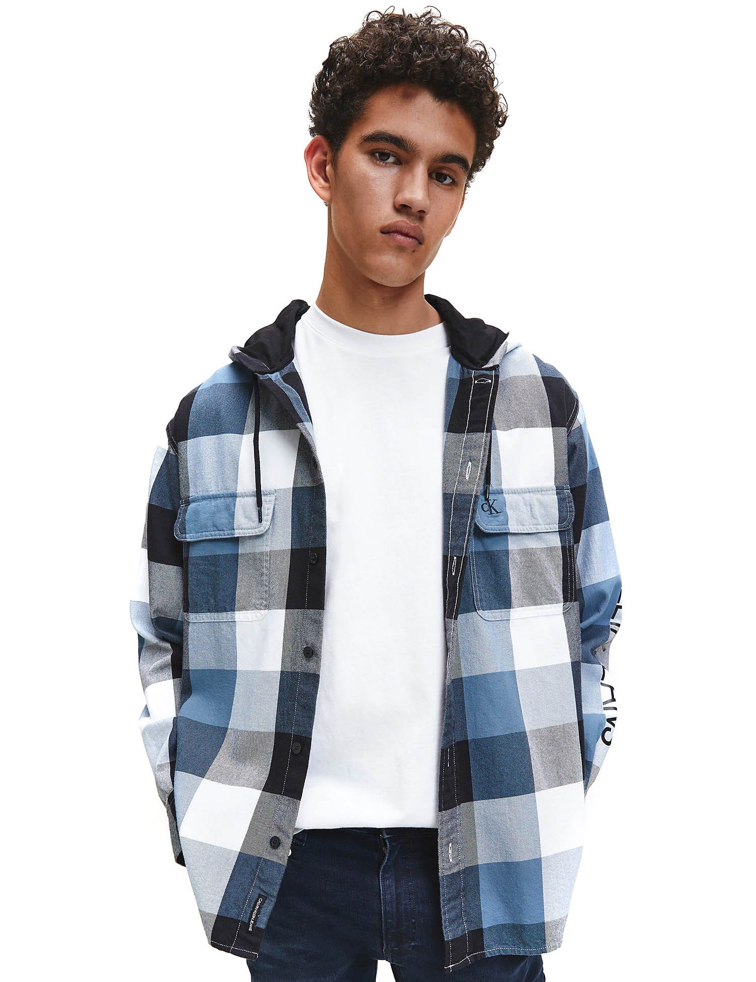 Camicie Nero Calvin Klein Jeans