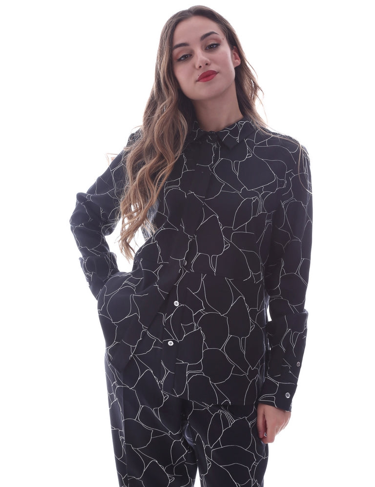 Camicie Nero Calvin Klein