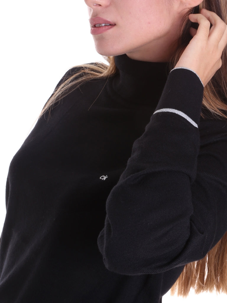 Maglie a collo alto Nero Calvin Klein