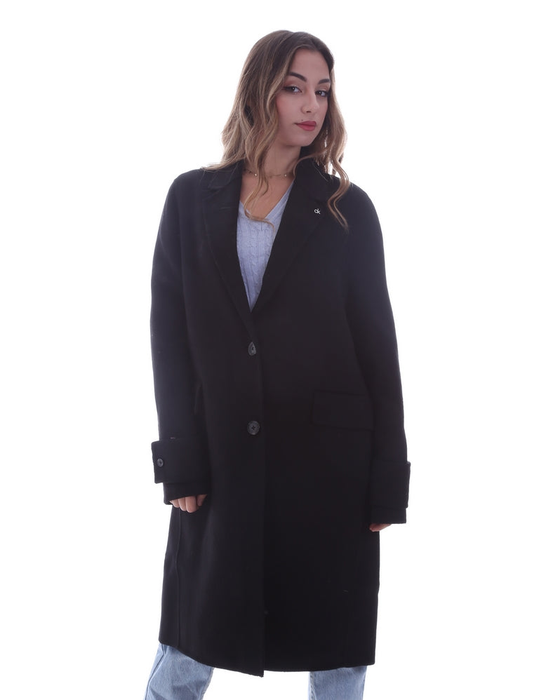 Cappotti Nero Calvin Klein