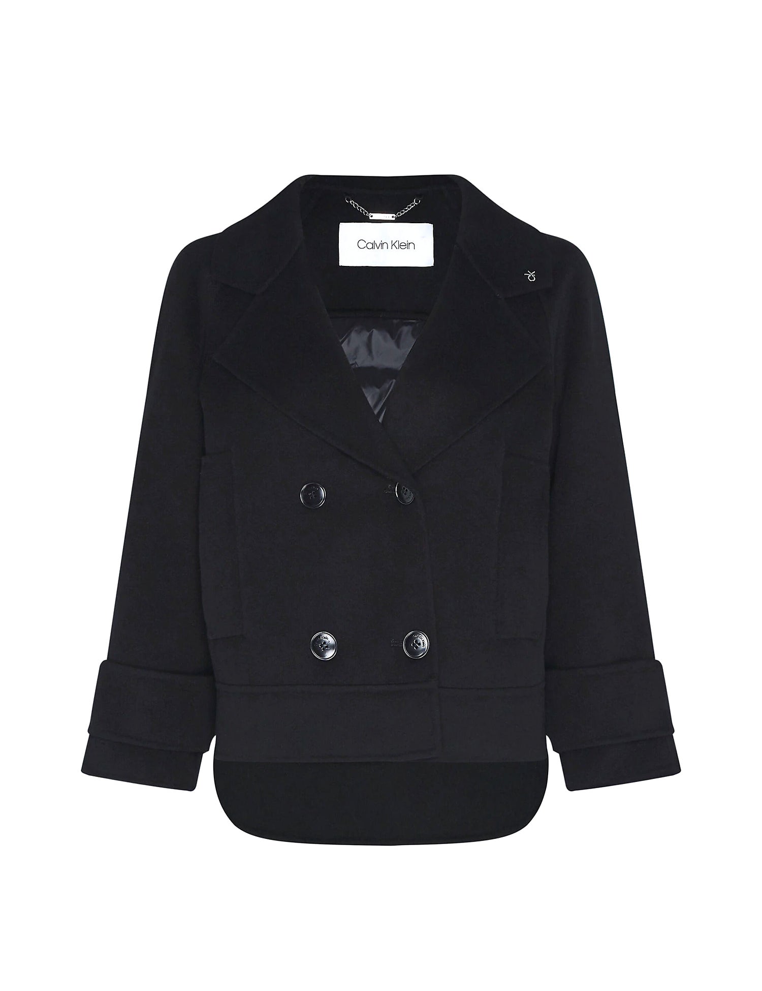 Cappotti Nero Calvin Klein