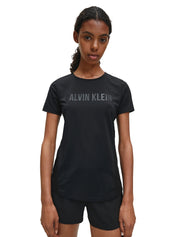T-shirt Nero Calvin Klein Performance 