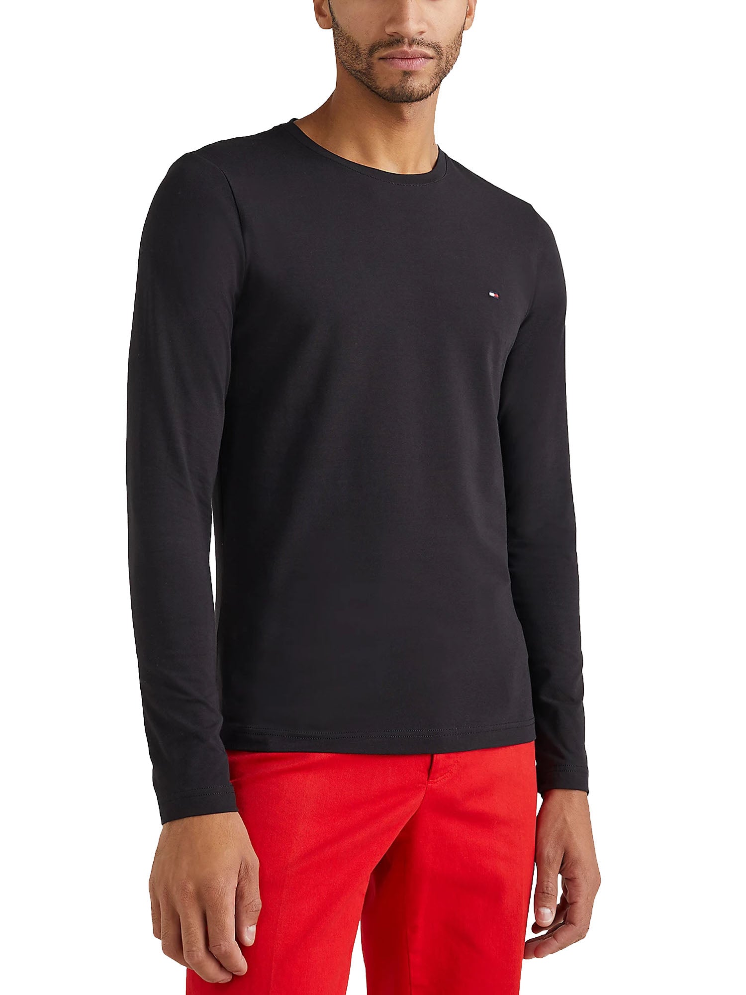 T-shirt Nero Tommy Hilfiger