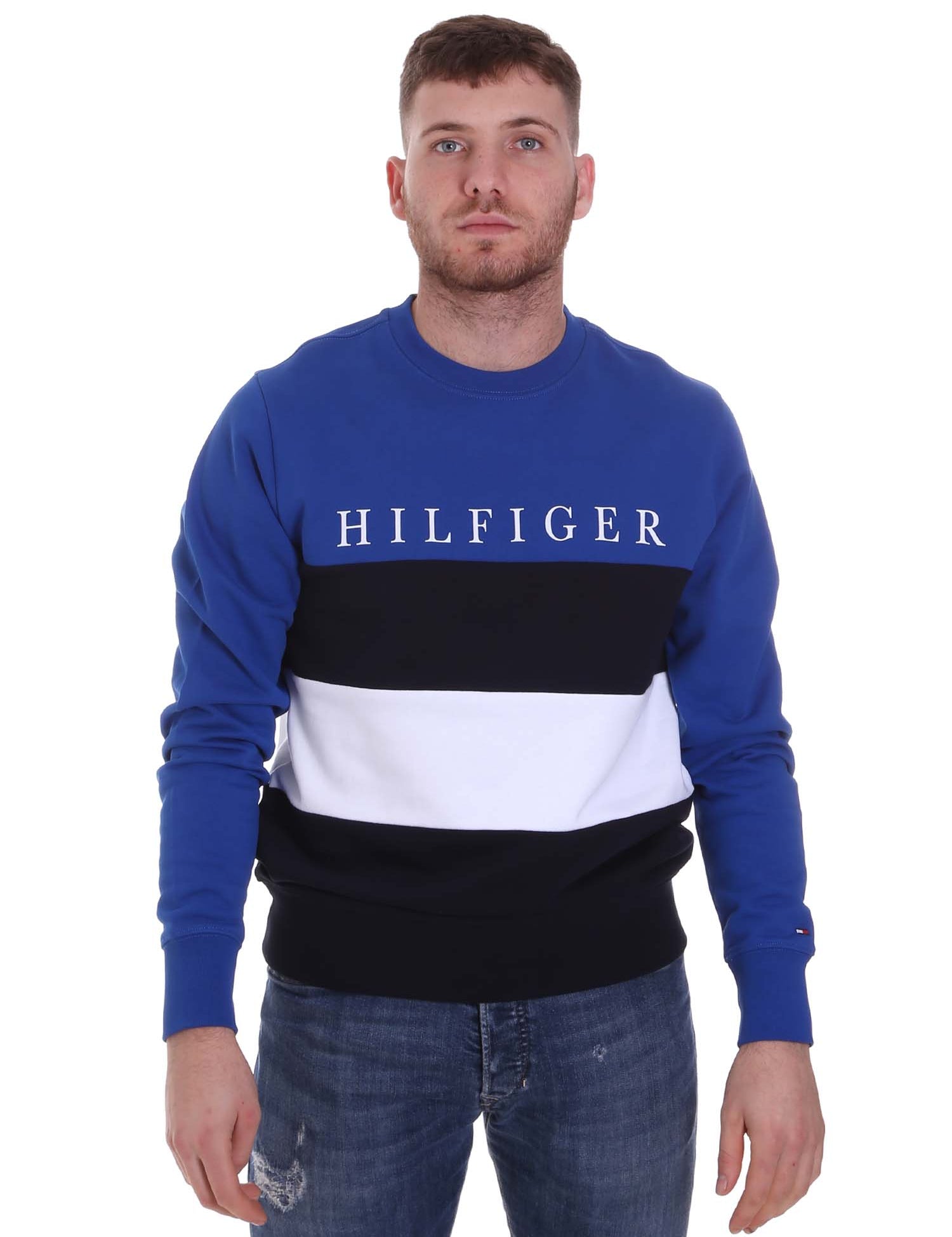 Felpe Blu Tommy Hilfiger