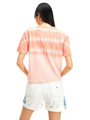 T-shirt Arancio Tommy Jeans