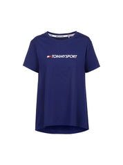 T-shirt Blu Tommy Sport