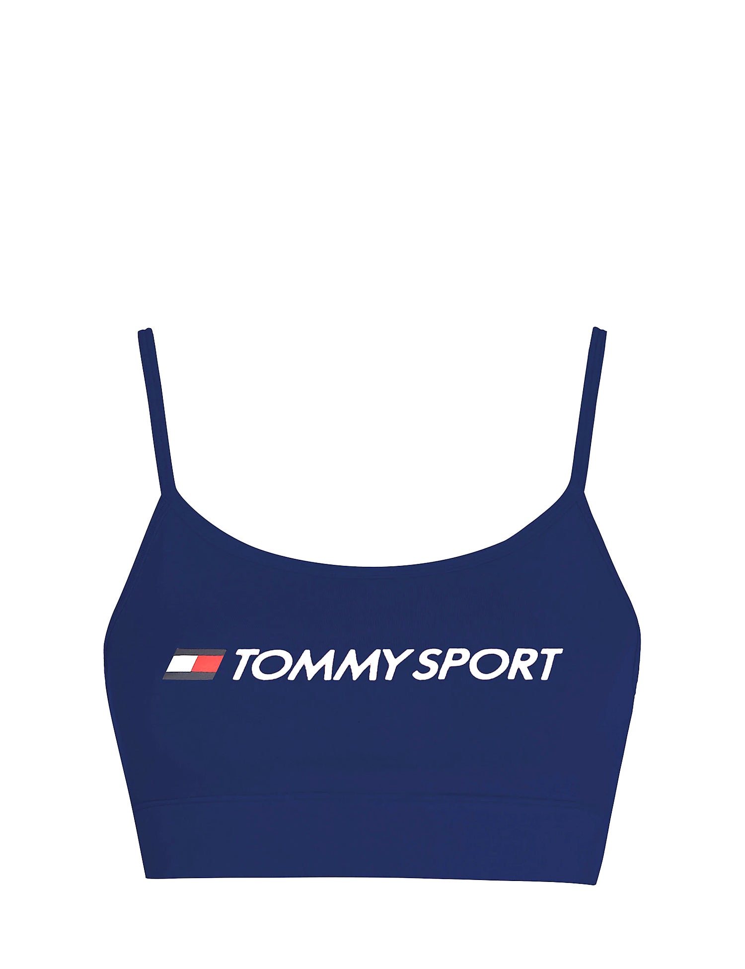 Top e canotte Blu Tommy Sport