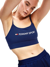 Top e canotte Blu Tommy Sport