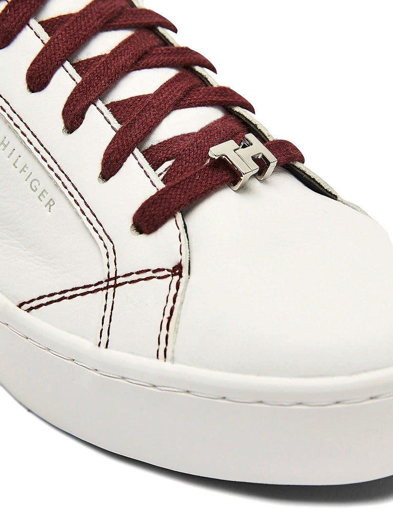 Sneakers Bianco Nero Tommy Hilfiger