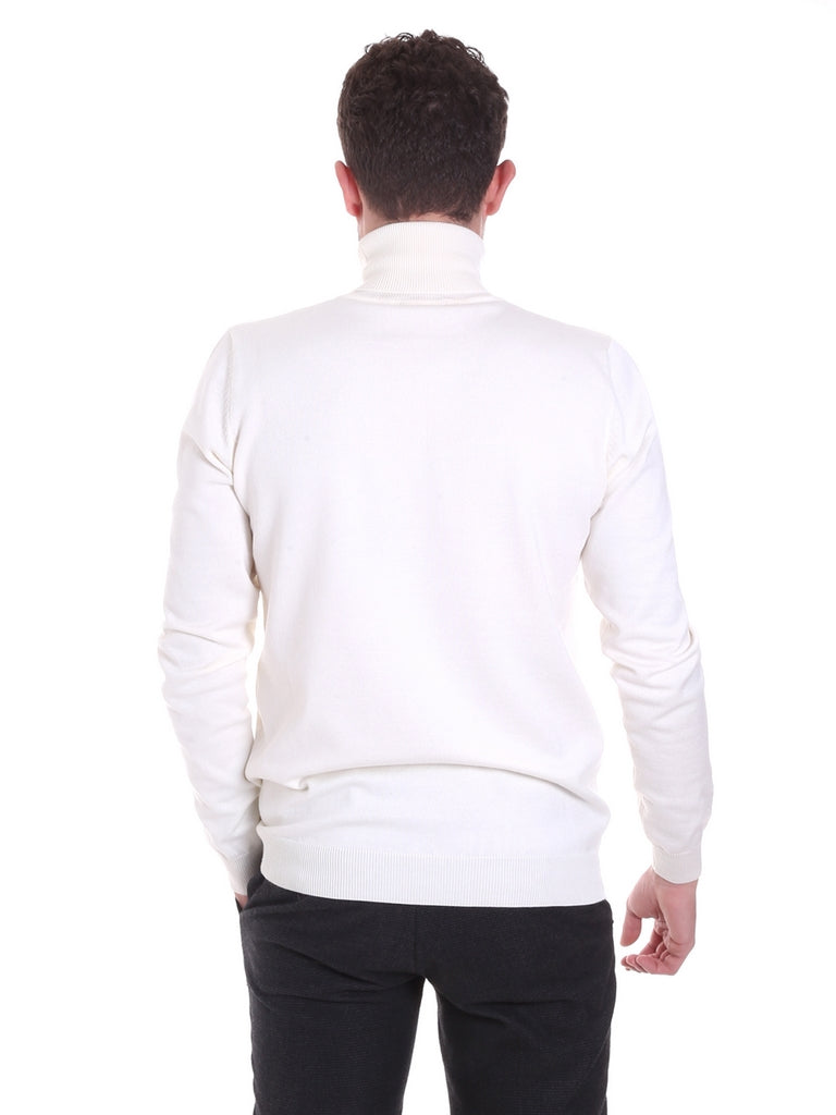 Maglie a collo alto Bianco Sseinse