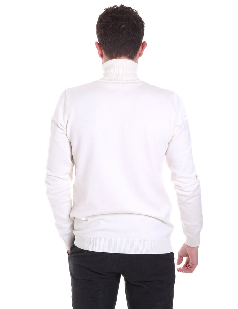 Maglie a collo alto Bianco Sseinse