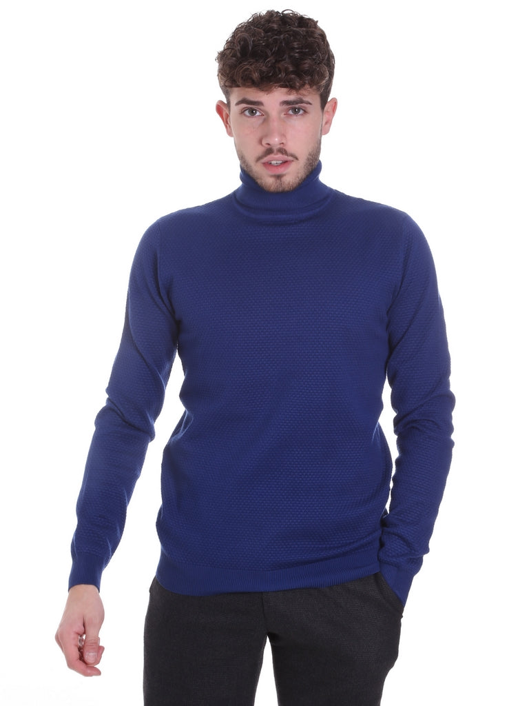 Maglie a collo alto Blu Sseinse