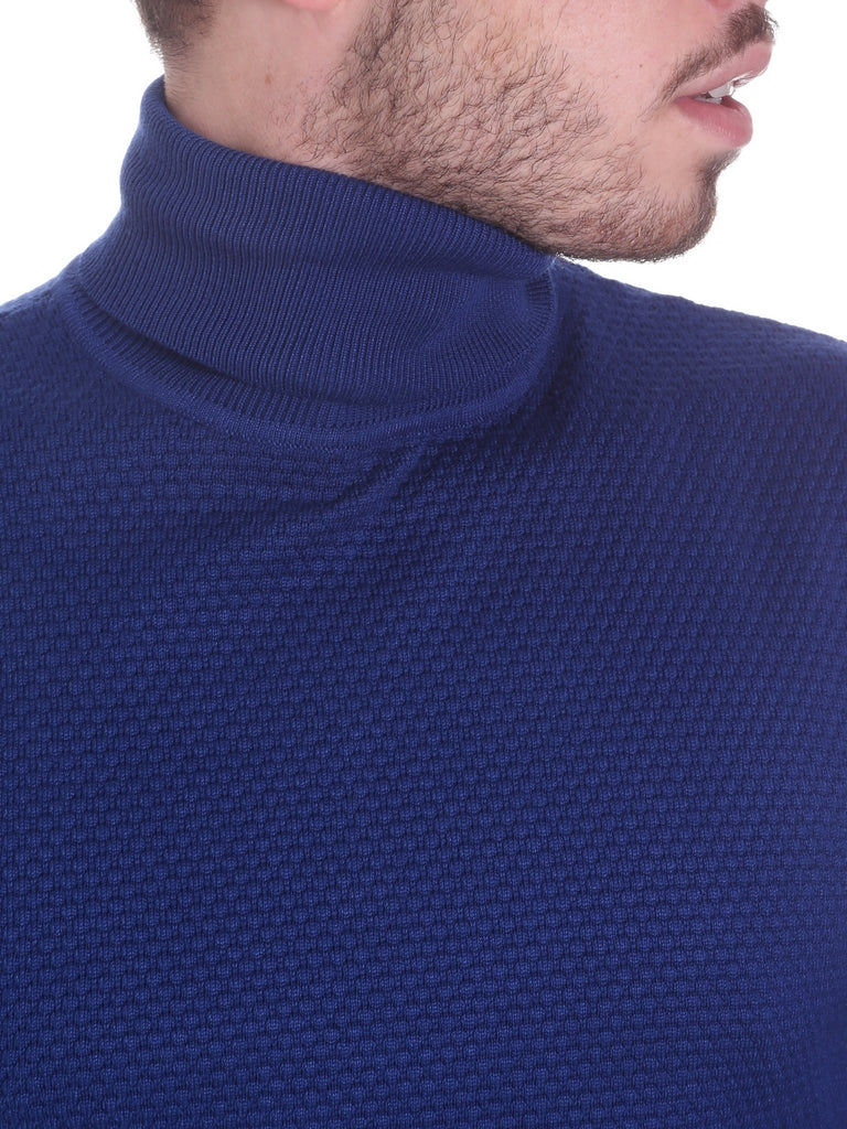 Maglie a collo alto Blu Sseinse