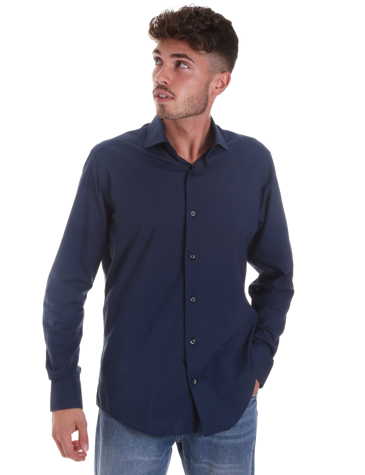 Camicie Blu Les Copains