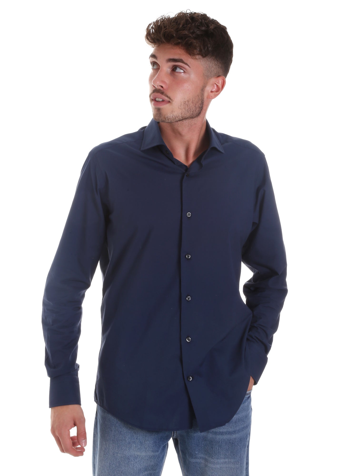 Camicie Blu Les Copains