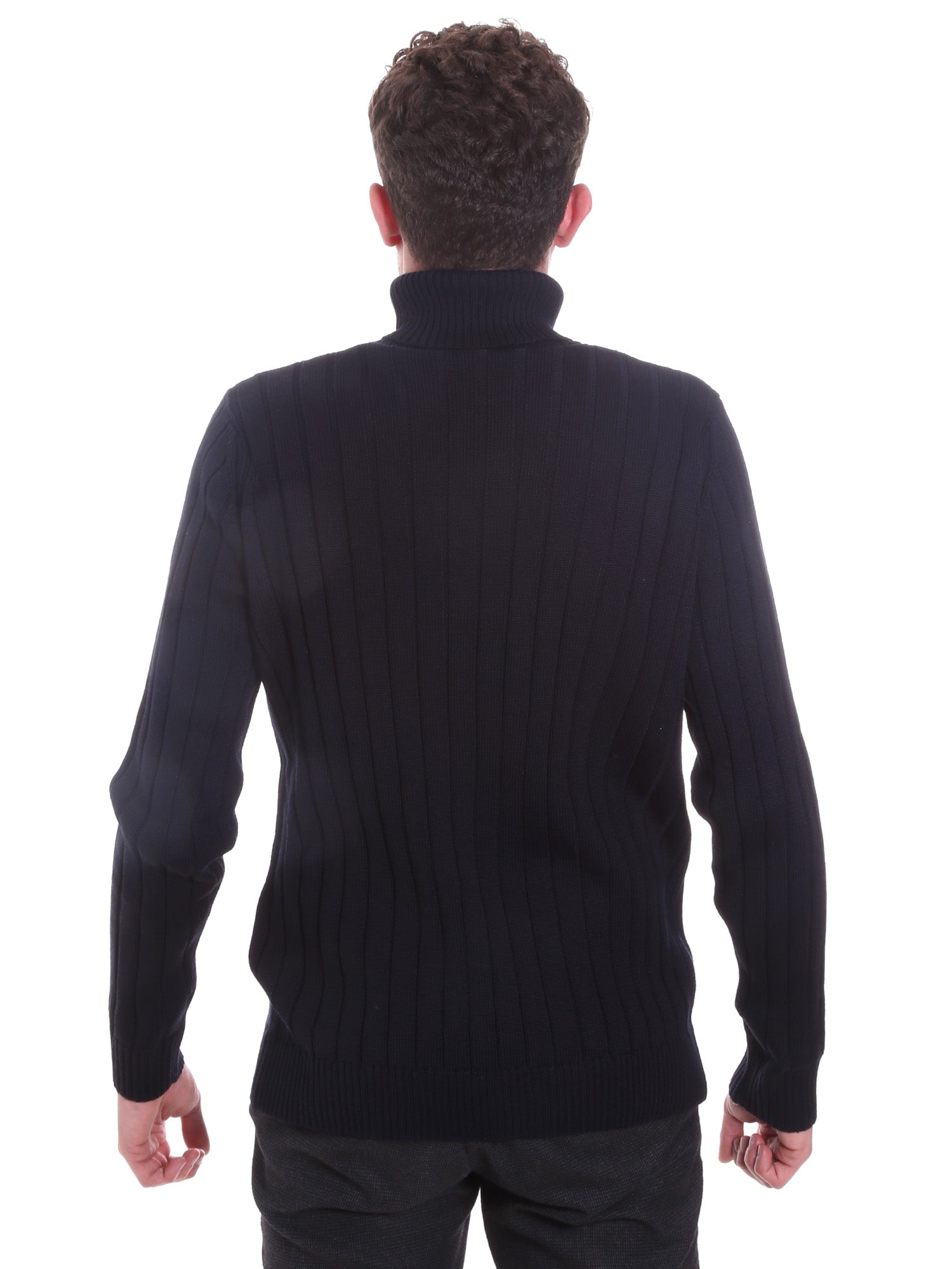 Maglie a collo alto Blu Navigare