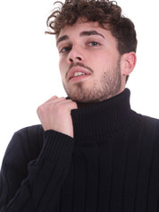 Maglie a collo alto Blu Navigare