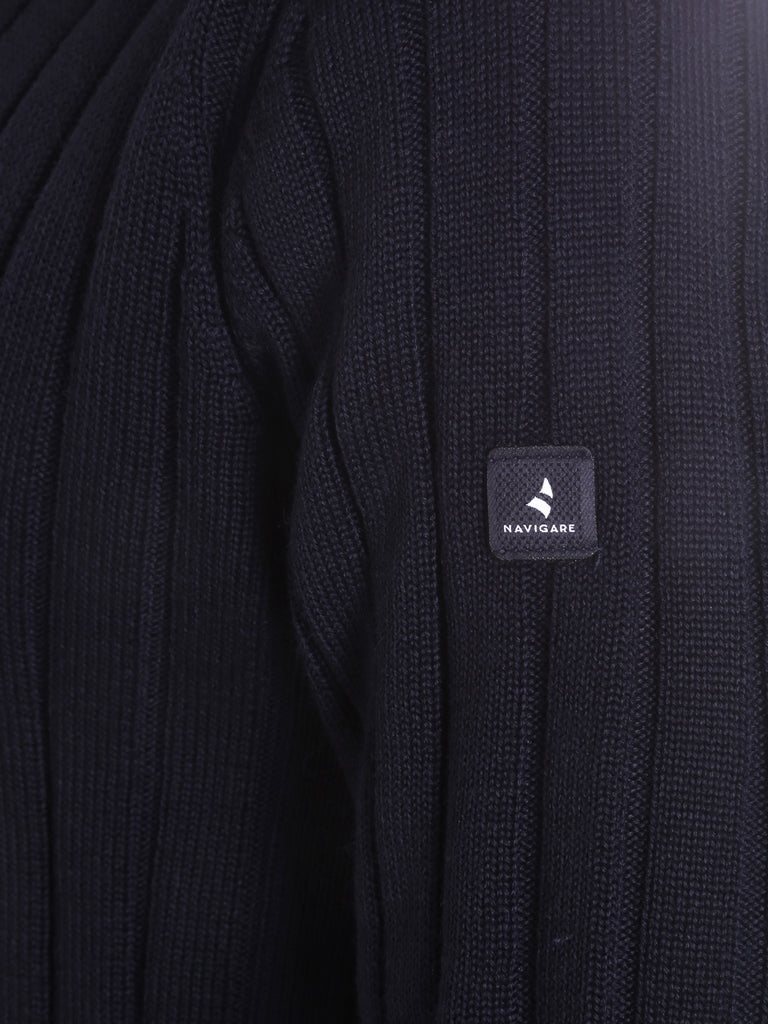 Maglie a collo alto Blu Navigare