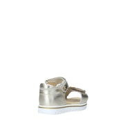 Sandali con strappi Dorato Melania