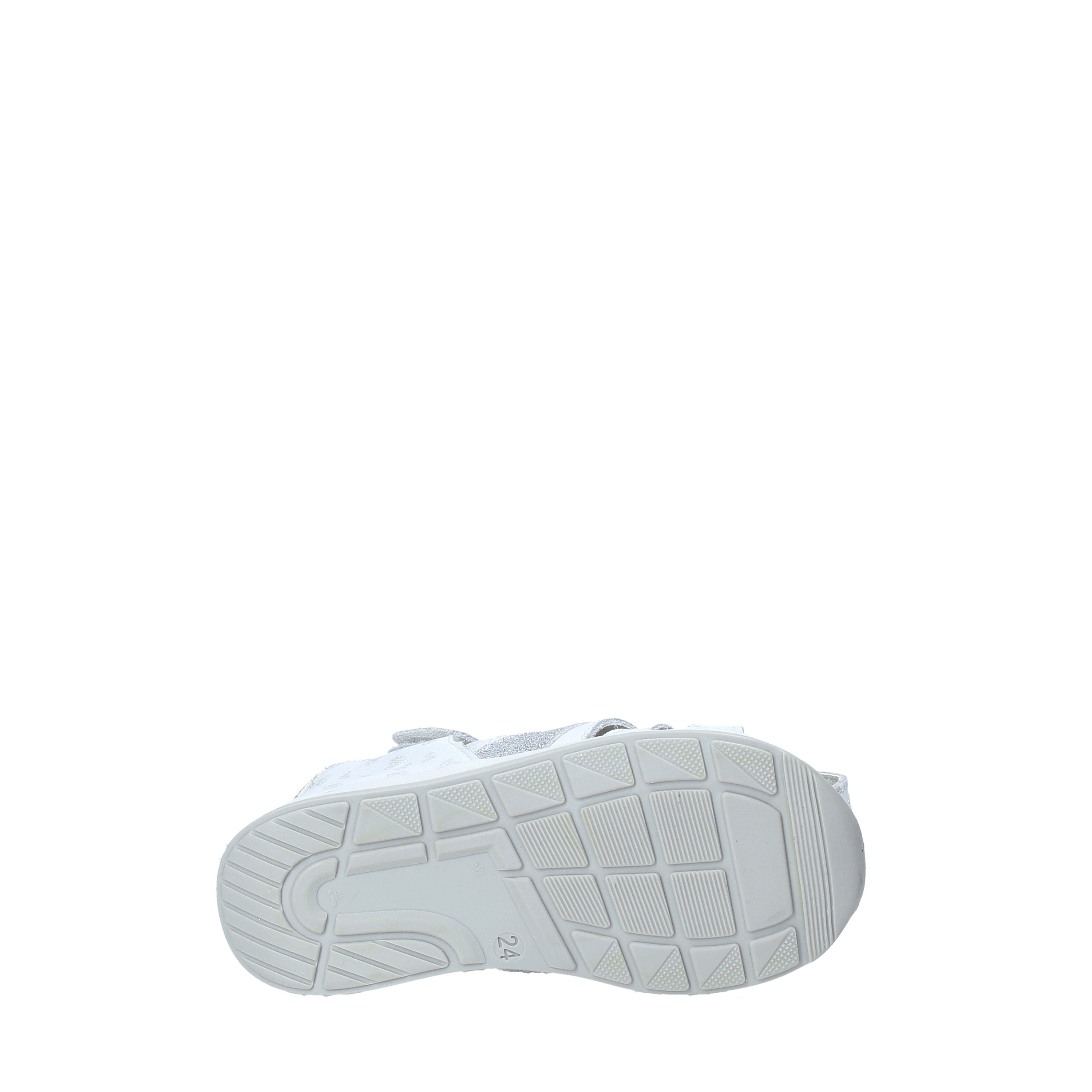 Sandali con strappi Bianco Melania