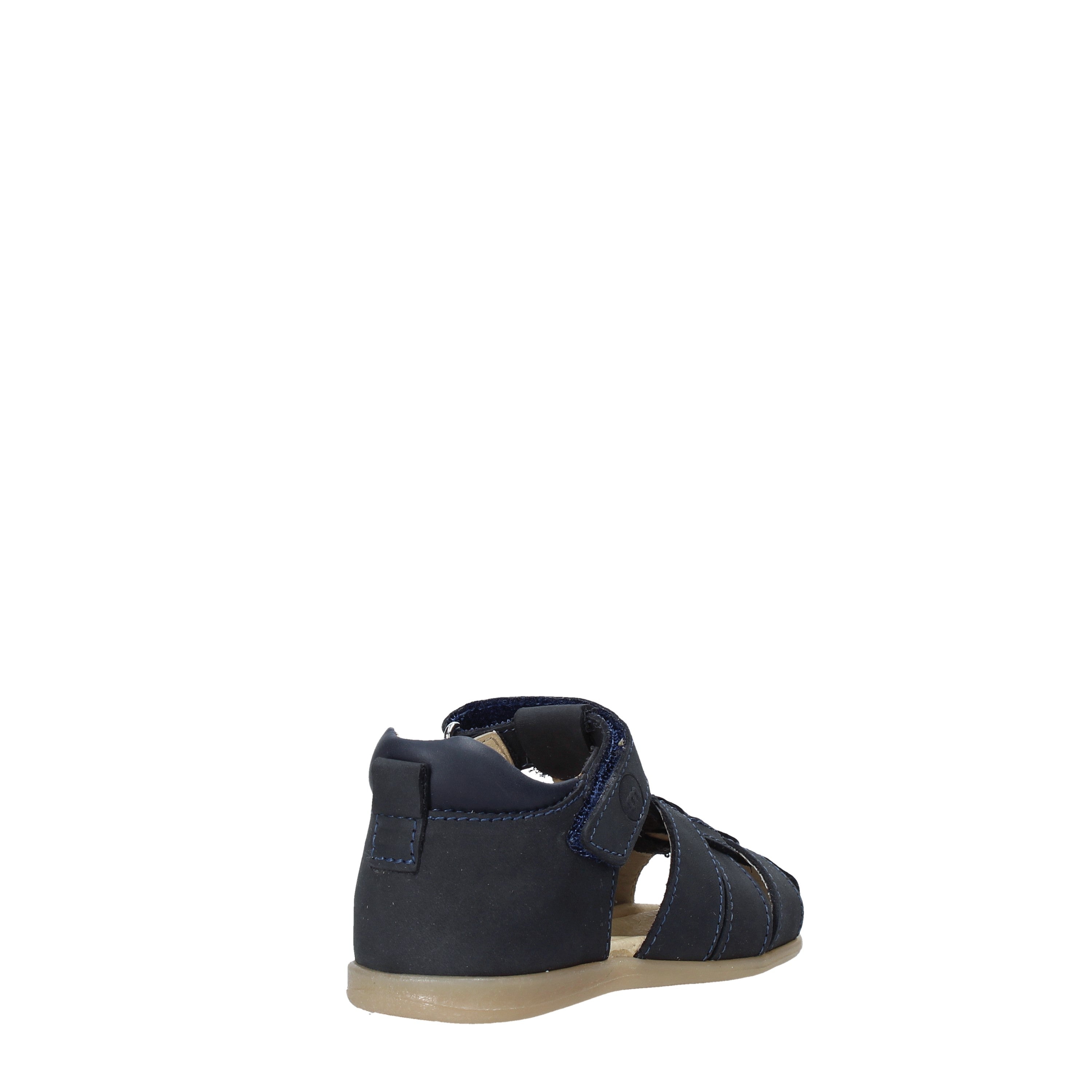 Sandali con strappi Blu Melania