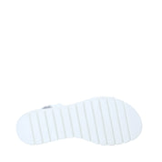 Sandali con strappi Bianco Melania