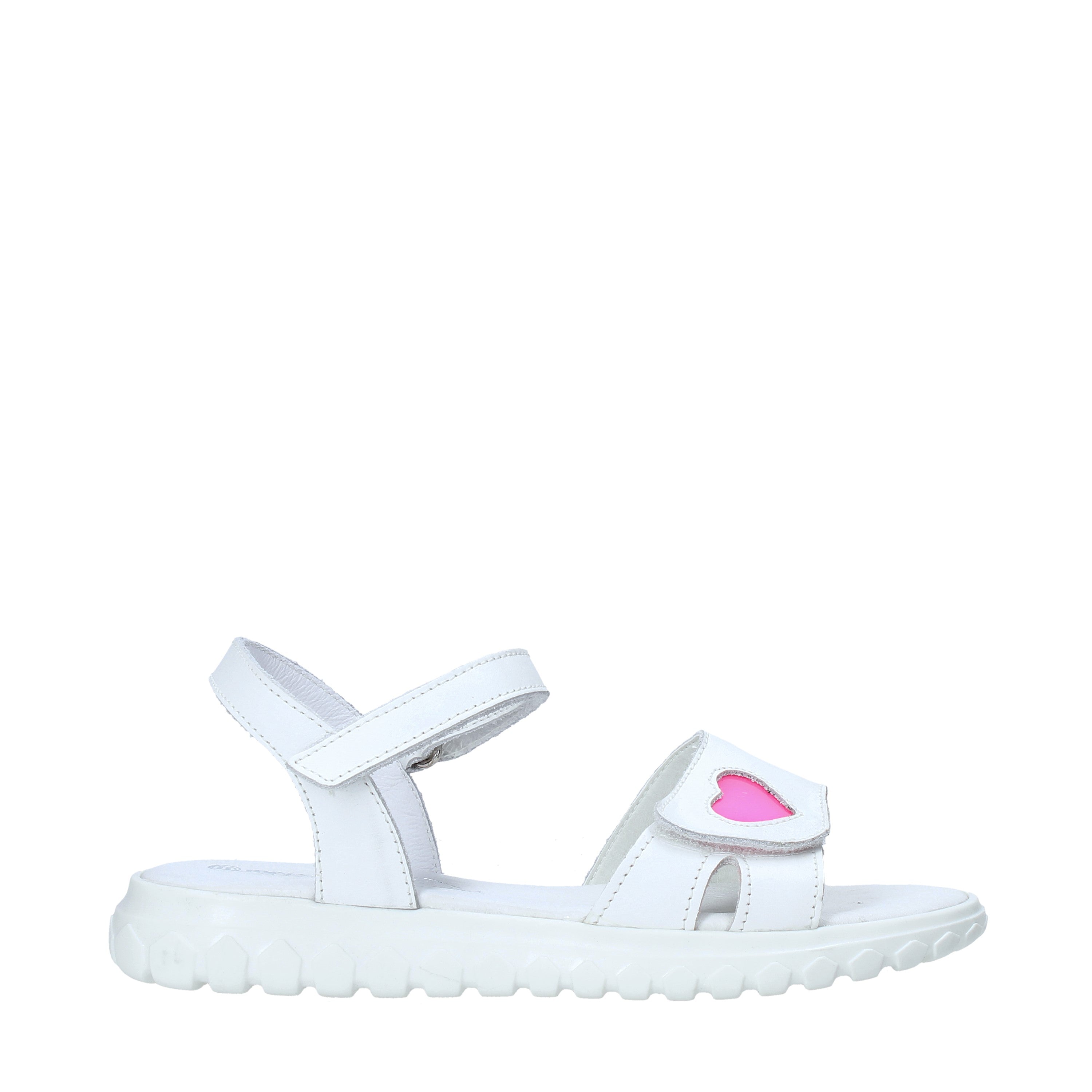 Sandali con strappi Bianco Melania