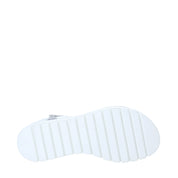 Sandali con strappi Bianco Melania