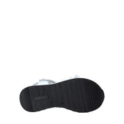 Sandali con strappi Bianco Melania