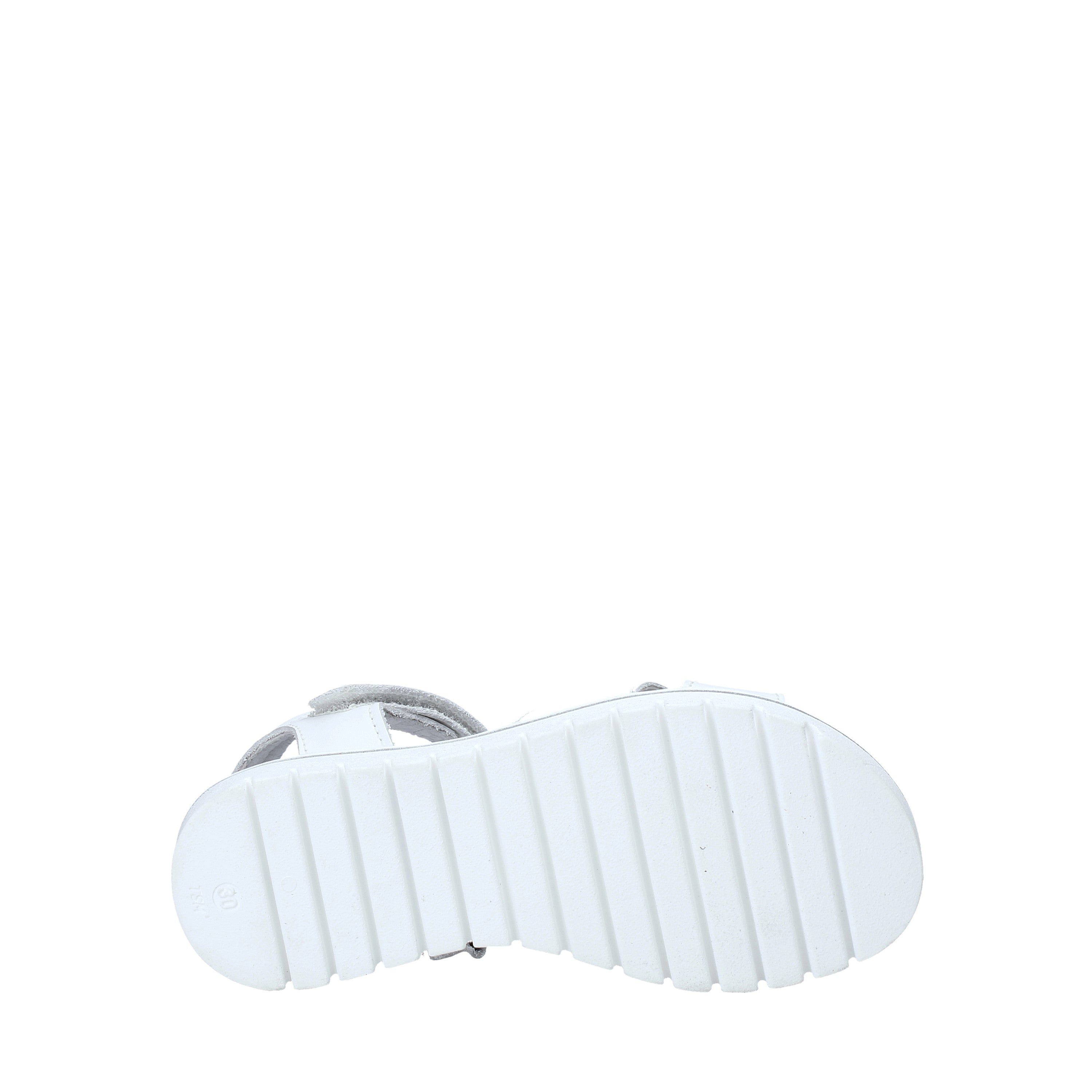 Sandali con strappi Bianco Melania