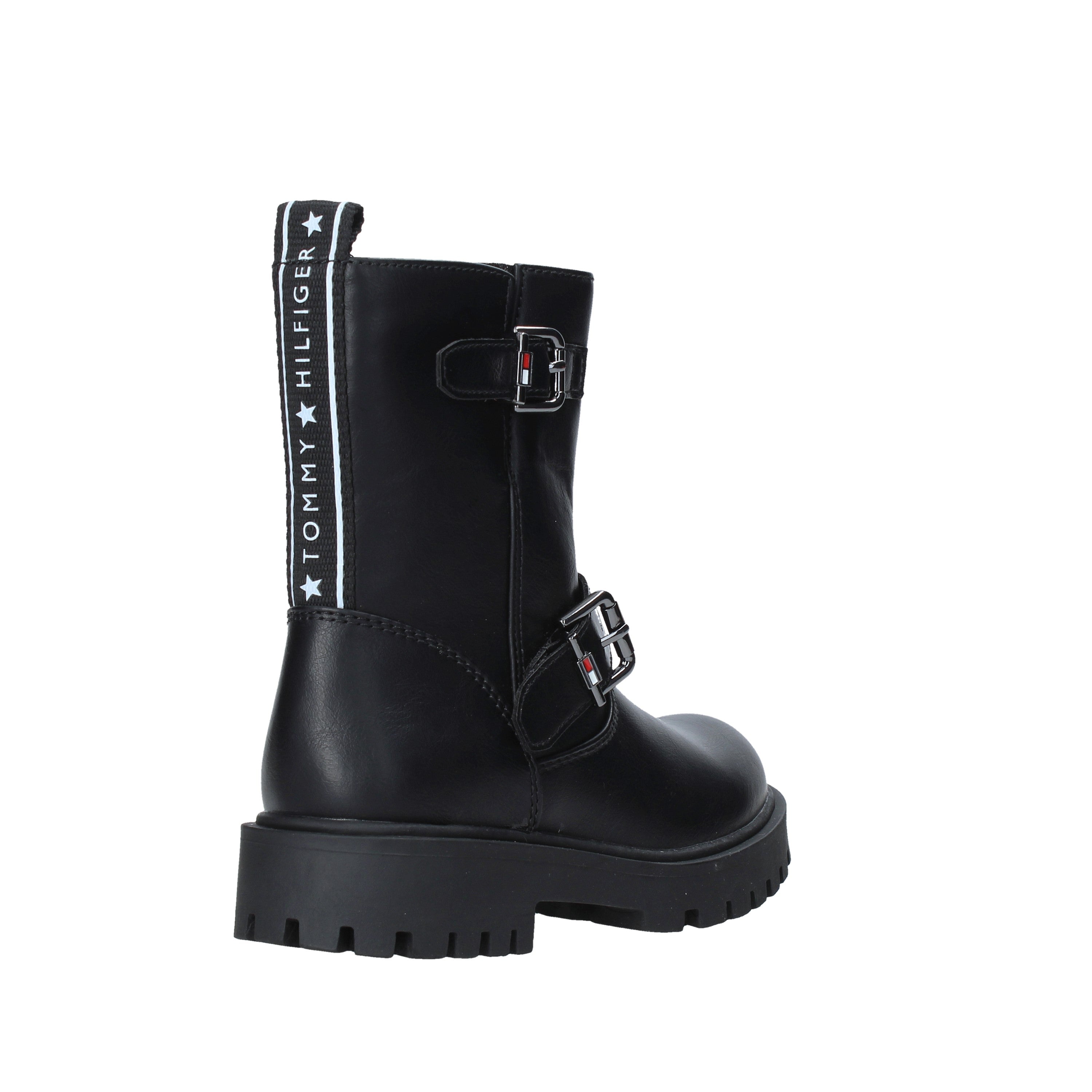 Stivaletti Nero Tommy Hilfiger