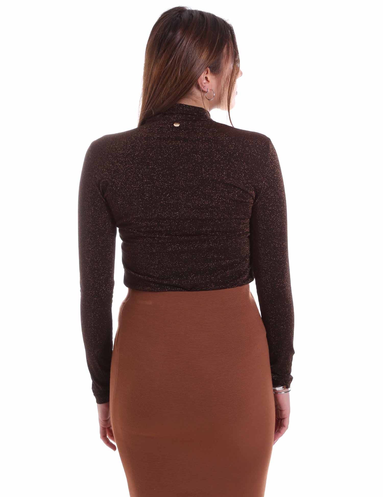 Maglie a collo alto Nero Liu-jo