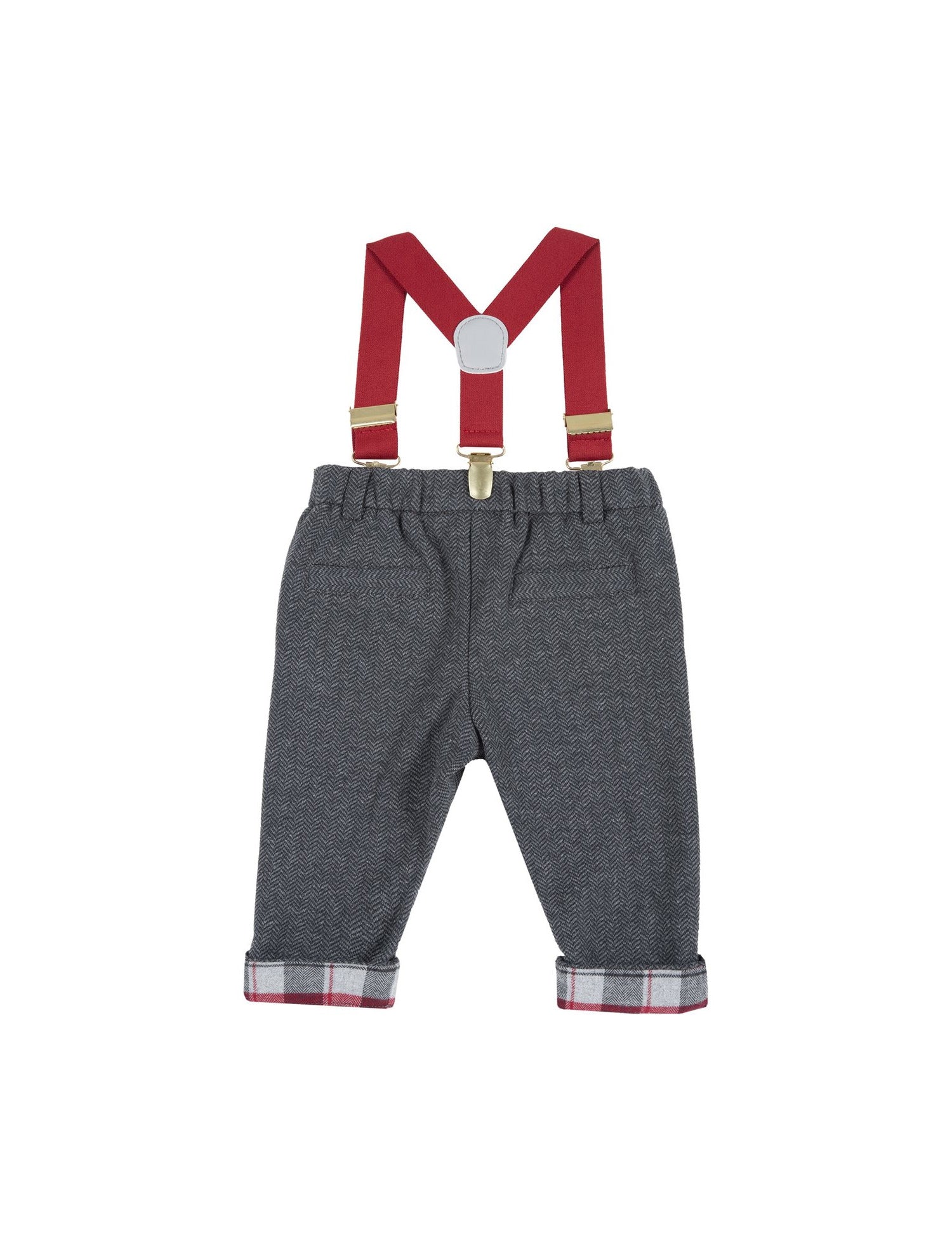 Pantaloni Grigio Chicco