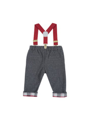 Pantaloni Grigio Chicco