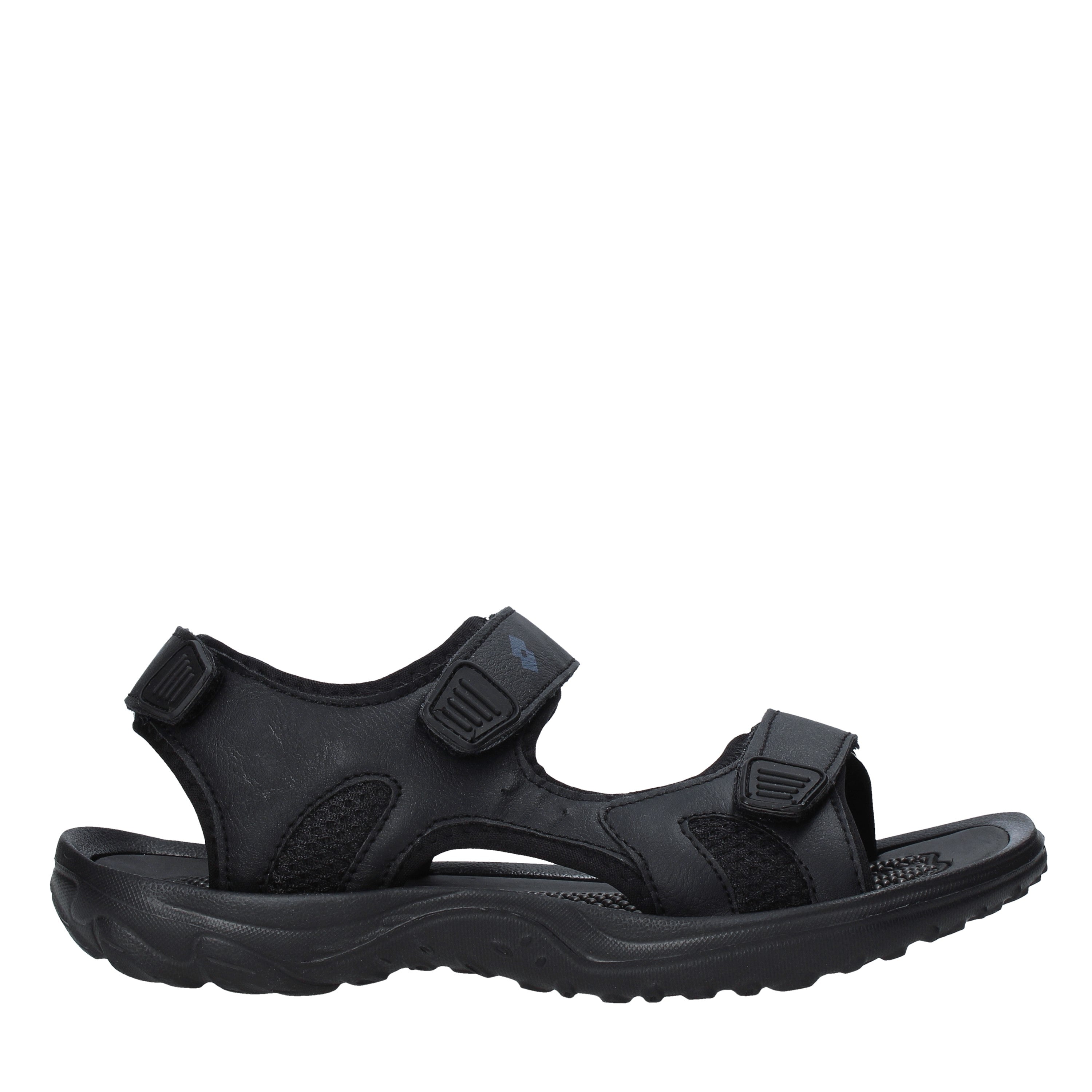 Sandali con strappi Nero Lotto