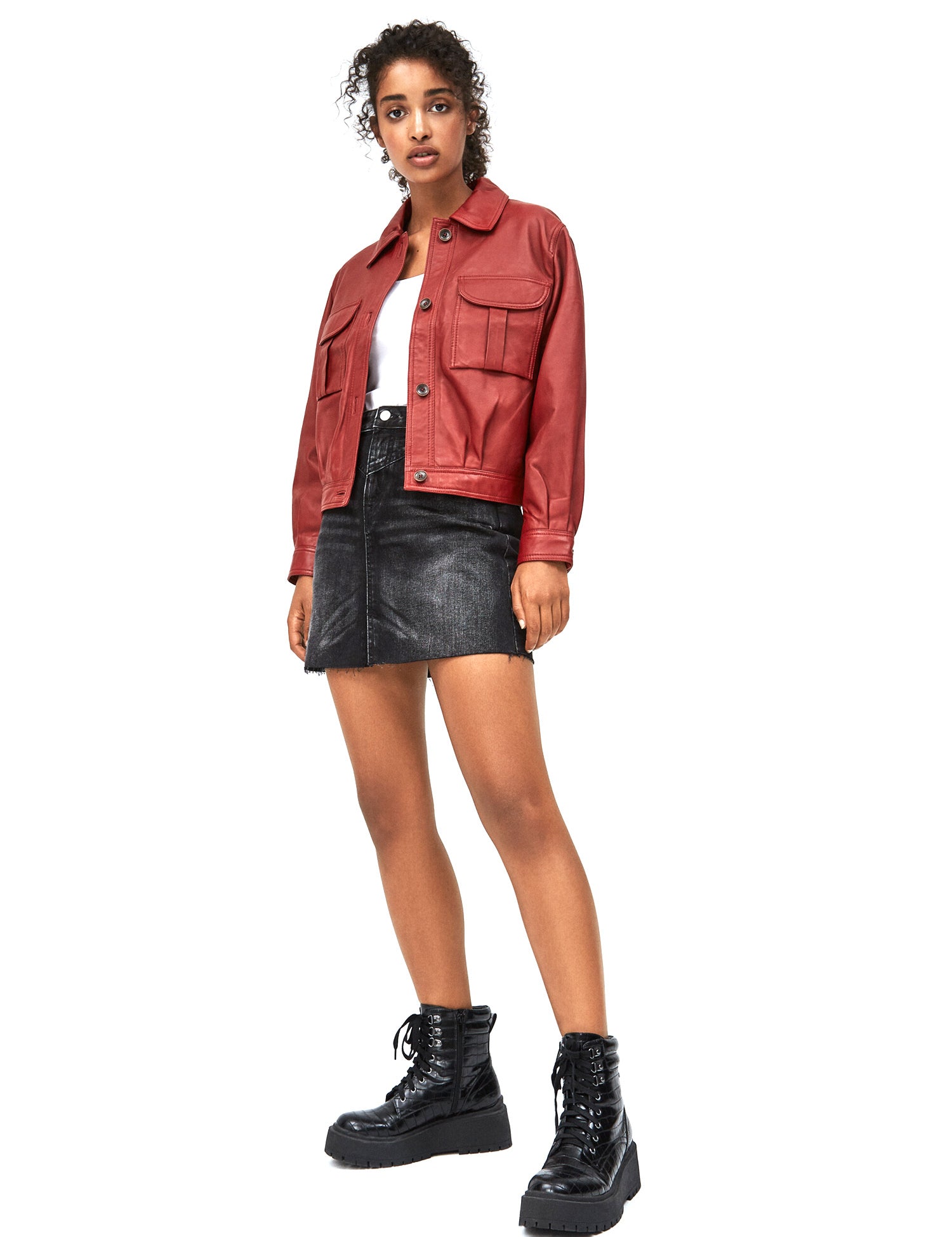 Giacche Rosso Pepe Jeans