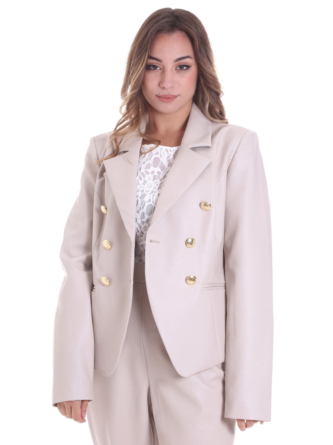 Blazer Beige Fracomina