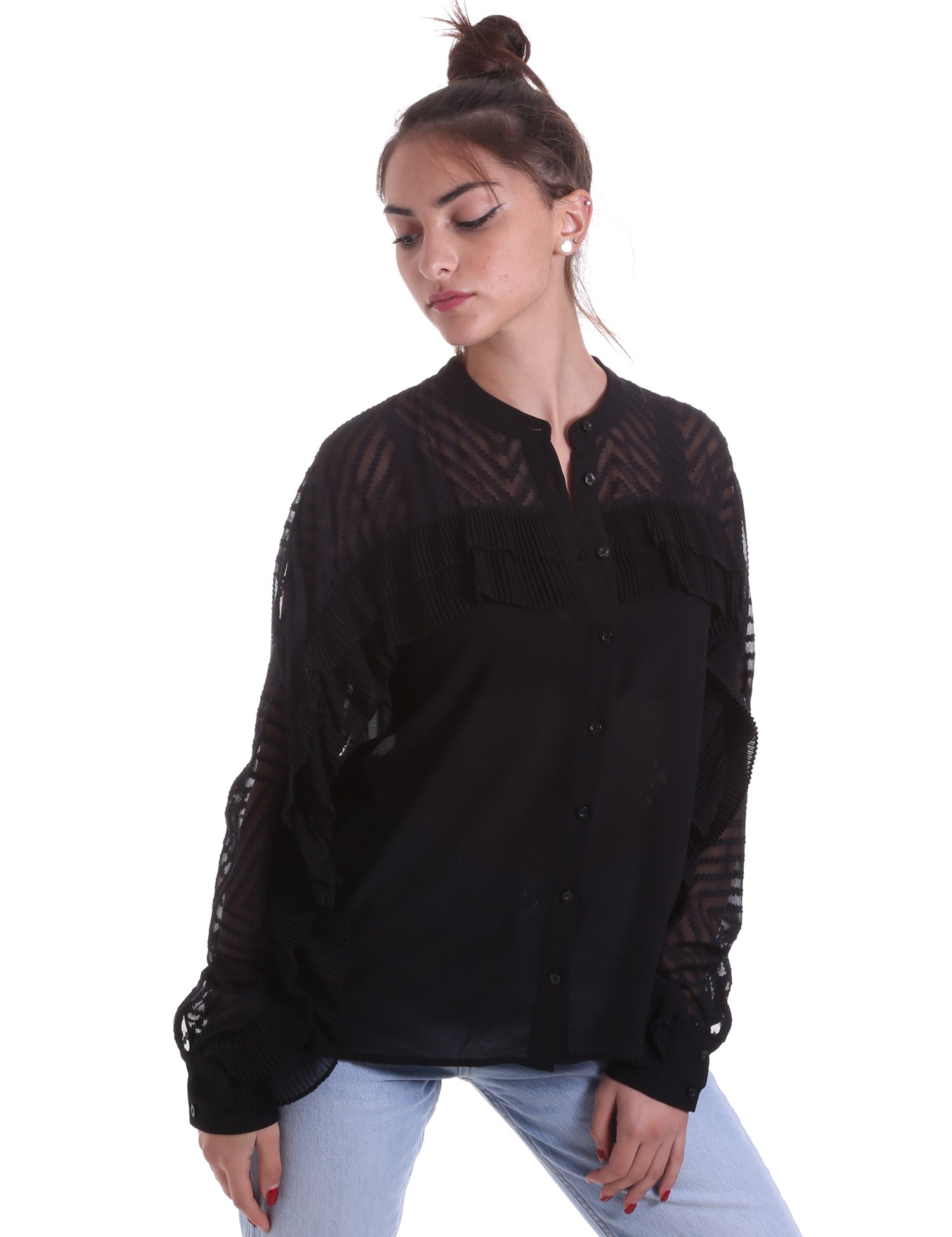 Bluse Nero Fracomina