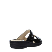 Sandali con strappi Nero Grunland