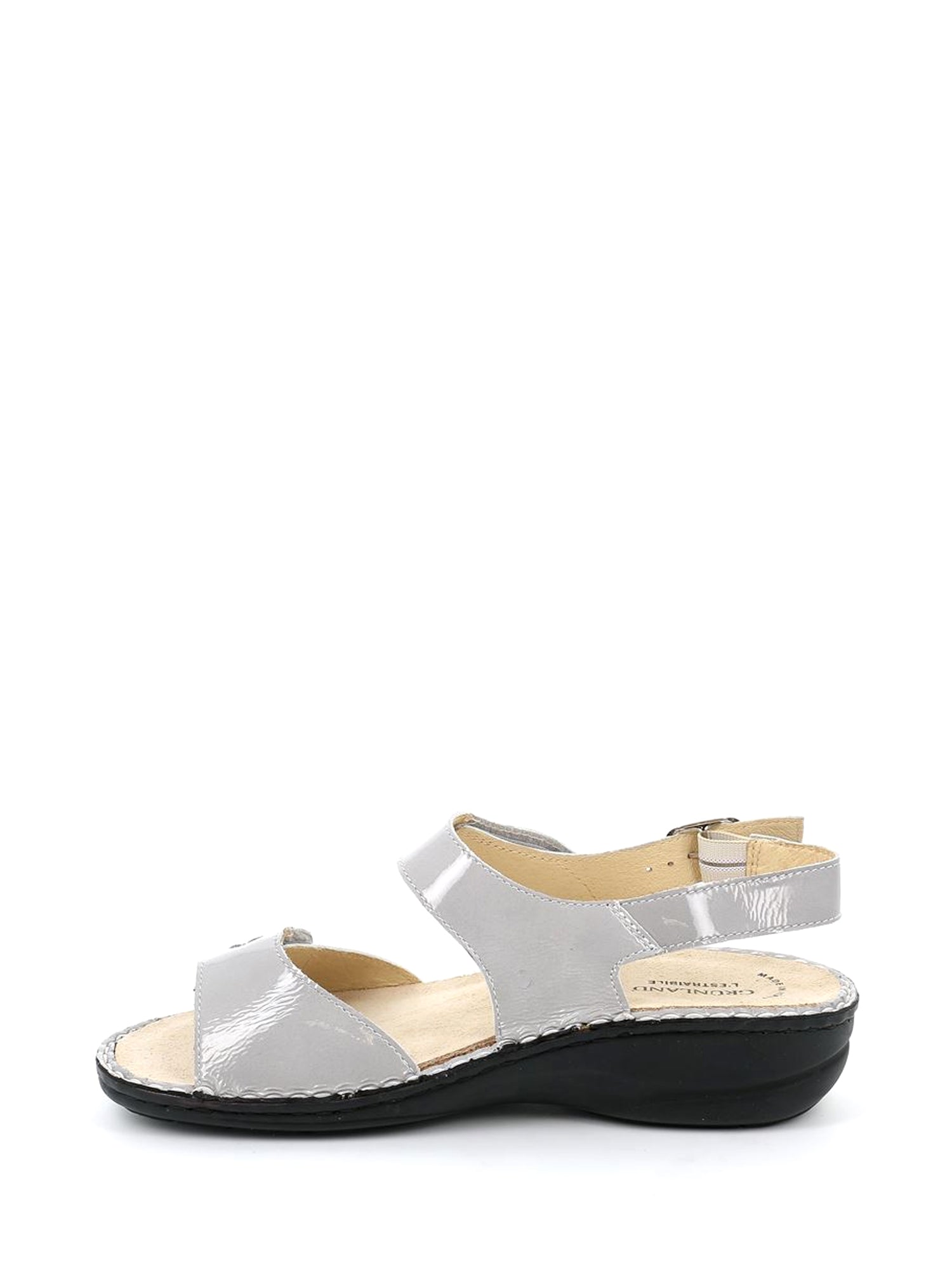 Sandali zeppa Grigio Grunland