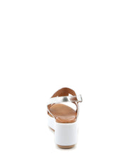 Sandali zeppa Rosa Grunland