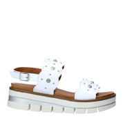 Sandali zeppa Bianco Grunland