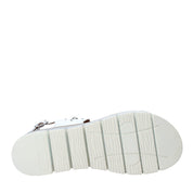 Sandali zeppa Bianco Grunland