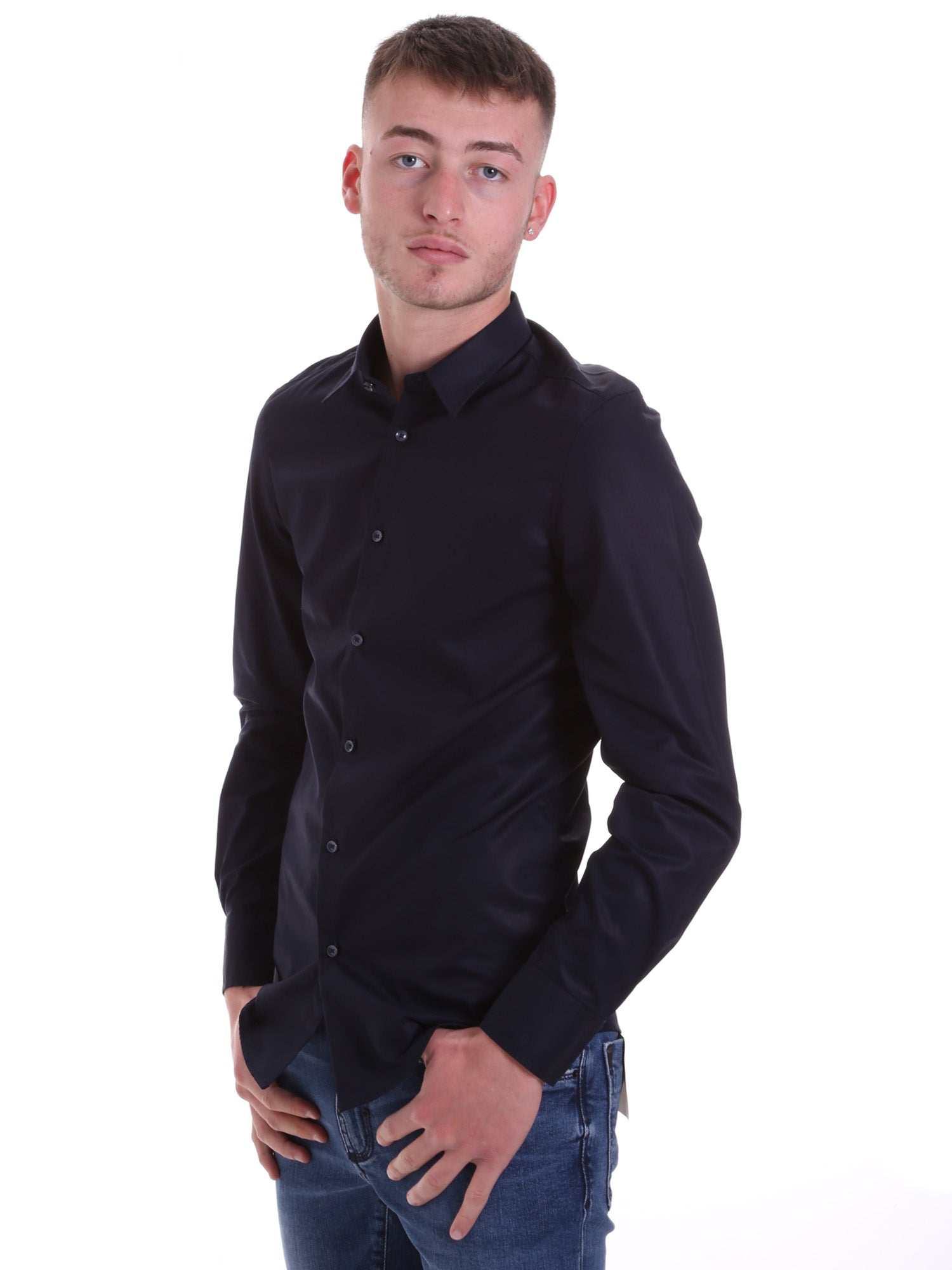 Camicie Blu 7073 Antony Morato