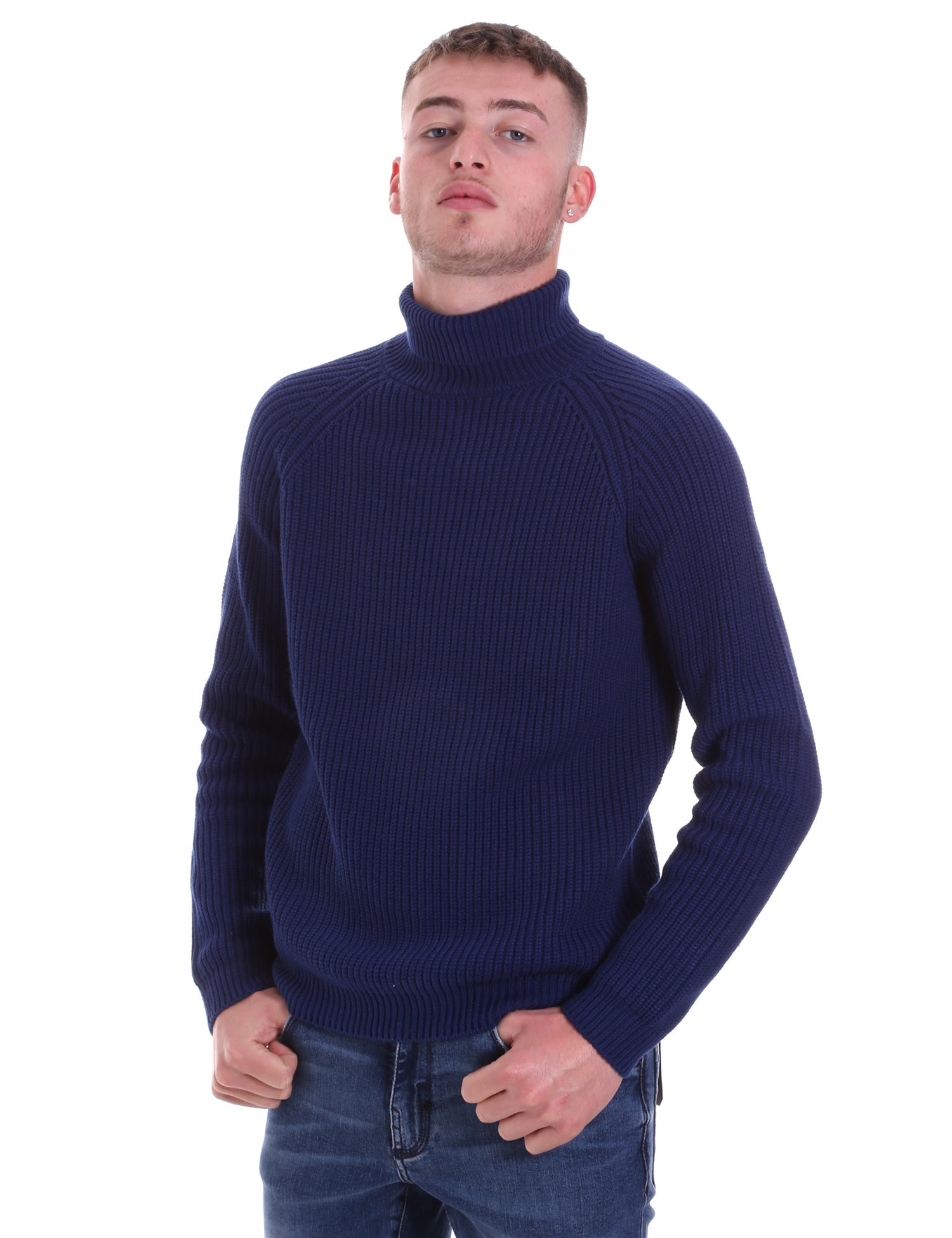 Maglie a collo alto Blu Antony Morato